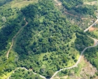 dominical real estate, platanillo, farm for sale, development land, 20 lots, partial ocean view, mountain and valley, public roads, access, investment property, large parcels, dominical to San Isidro, climate, sunsets